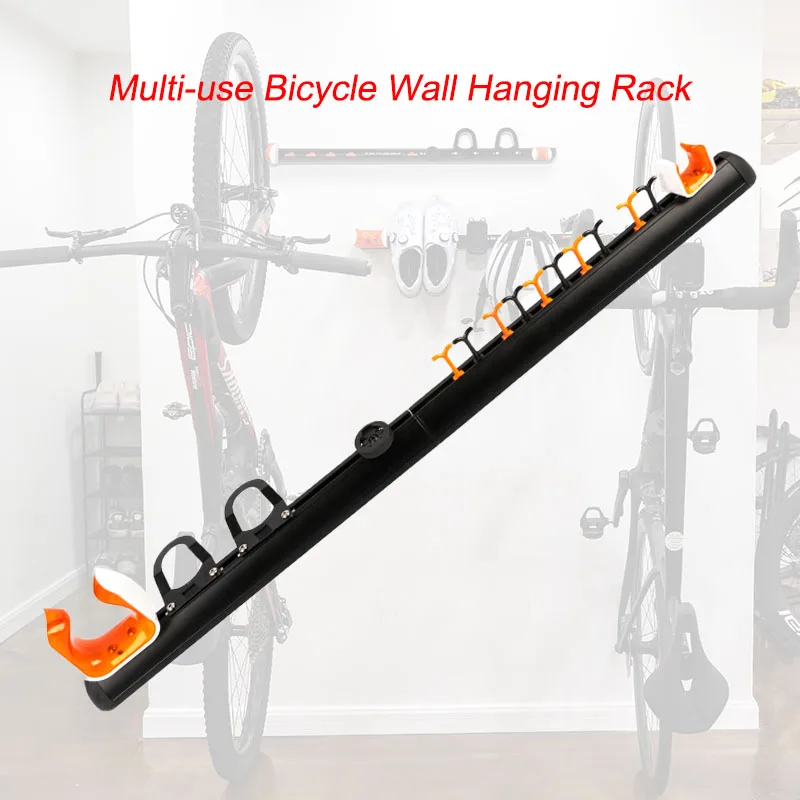 Multi-use Bicycle Parking Rack Wall Hanging Storage Bike Display Tools for MTB Bike Road Holder Inner Bicycle Racks Accessories