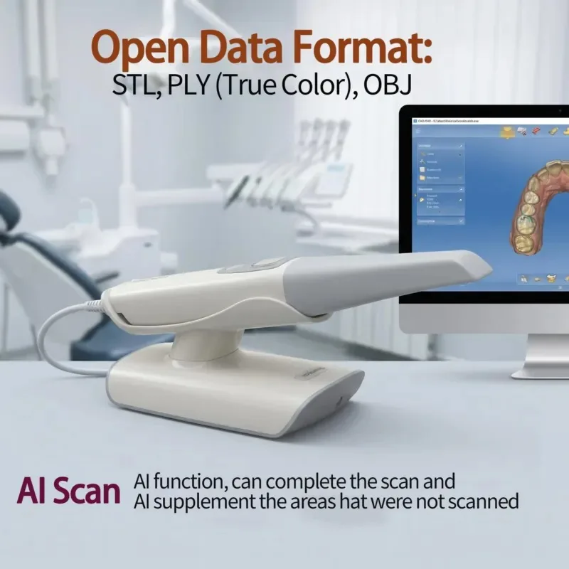 Intraoral Scanner Runyes V5 Pro 60s Quick Impression Scanning AI Scan Ture Color Portable Intra Oral 3D Intraoral