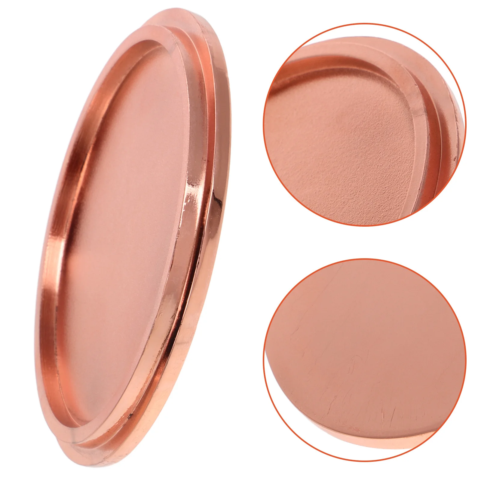 

Jar Replacement Lid Zinc Alloy Topper Cover for Scented Candles Decorative Aroma Enhancing Indoor Home Decor Accessory