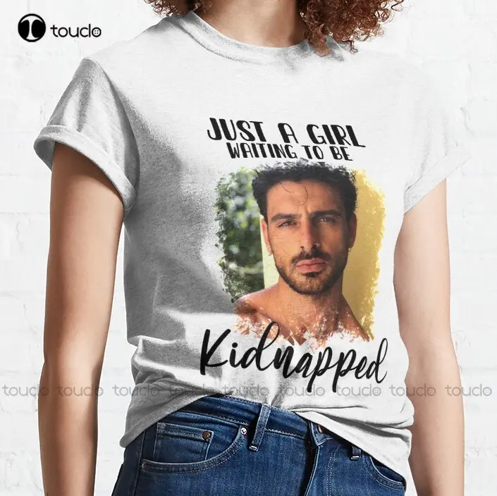 Funny Just A Girl Waiting To Be Kidnapped 365 Days Movie Massimo Torricelli Movie Laura Poland  Classic T-Shirt Xs-5Xl Retro