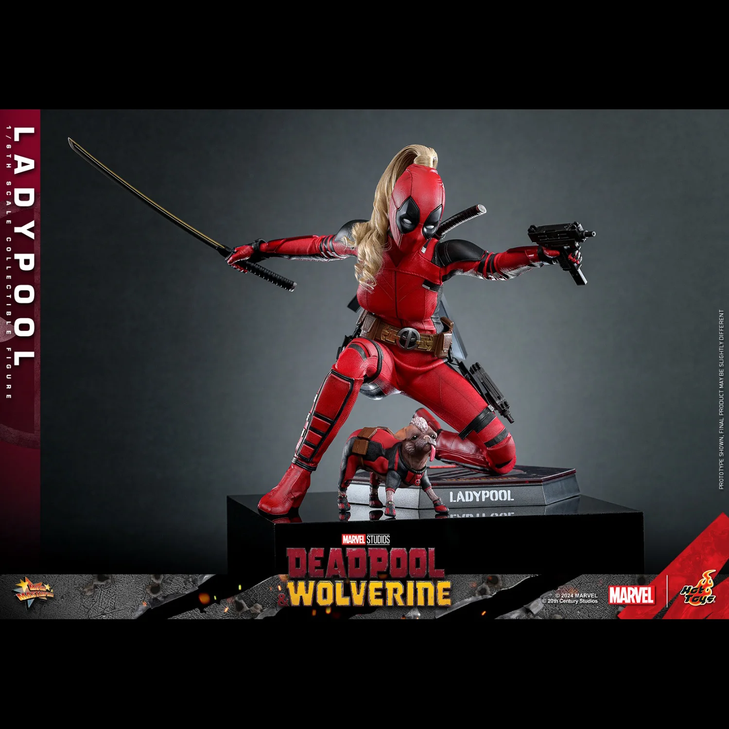 Pre-Sale Original Hottoys Ht 1/6 Marvel Deadpool& Wolverine Deadpool Mms747 Movable Collectible Model Kids Toy Birthday Gifts