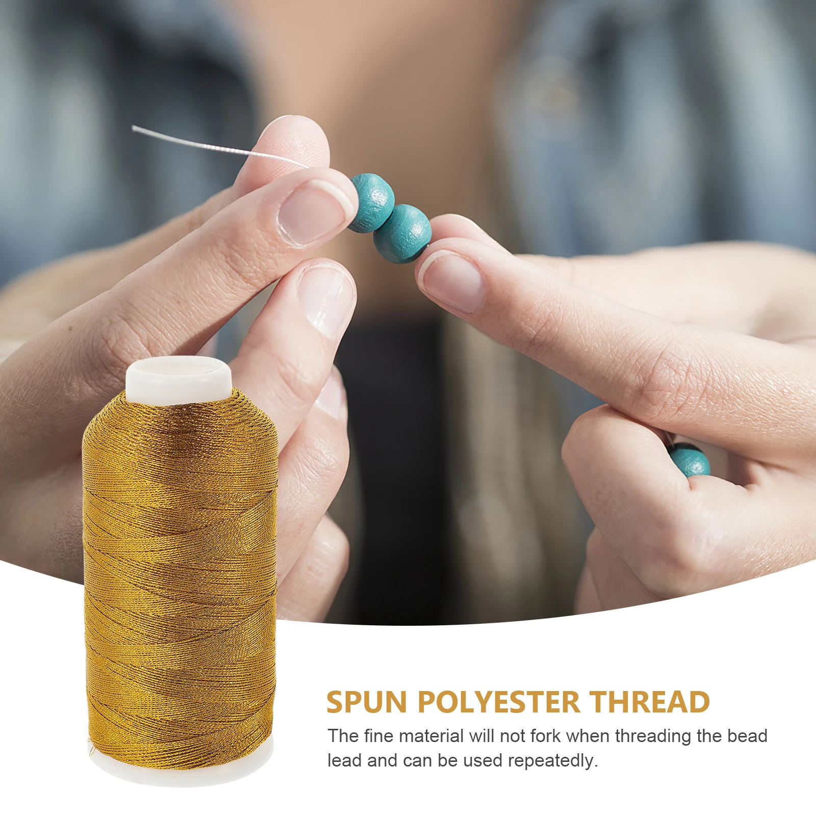 

Braided Wire Weaving for Crafting Jewelry Making Heavy Bracelet Beading String Polyester Yarn Hairpin Winding