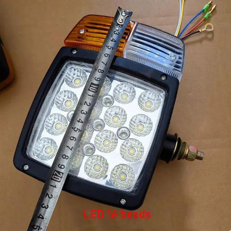1PC For Liugong Loader 836 856 855 816C Changlin 30E-5 Headlamp Harvester Tractor Trailer Headlights Turn Signal Light