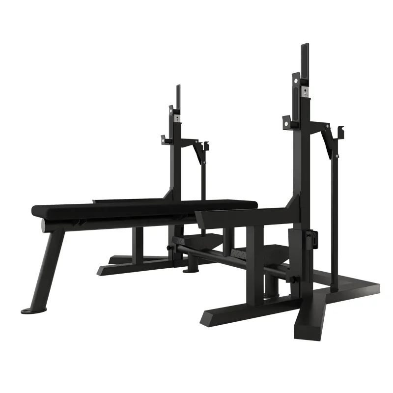 Commercial fitness equipment weight type multifunctional Adjustable Flat Weight Lifting Bench Press