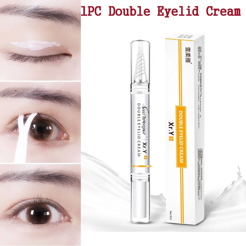 Not Glue Waterproof Fold Lift Super Stretch Invisible Traceless Eyelid Gel Eyelid Tool Double Eyelid Cream Eyes Shaping Tool