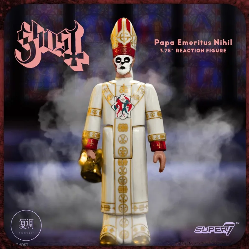 Original Super7 Ghost Band Hanging Card Series 2 Papanishil Retro Hanging Card Toys Hobbies Holiday Gifts for Children