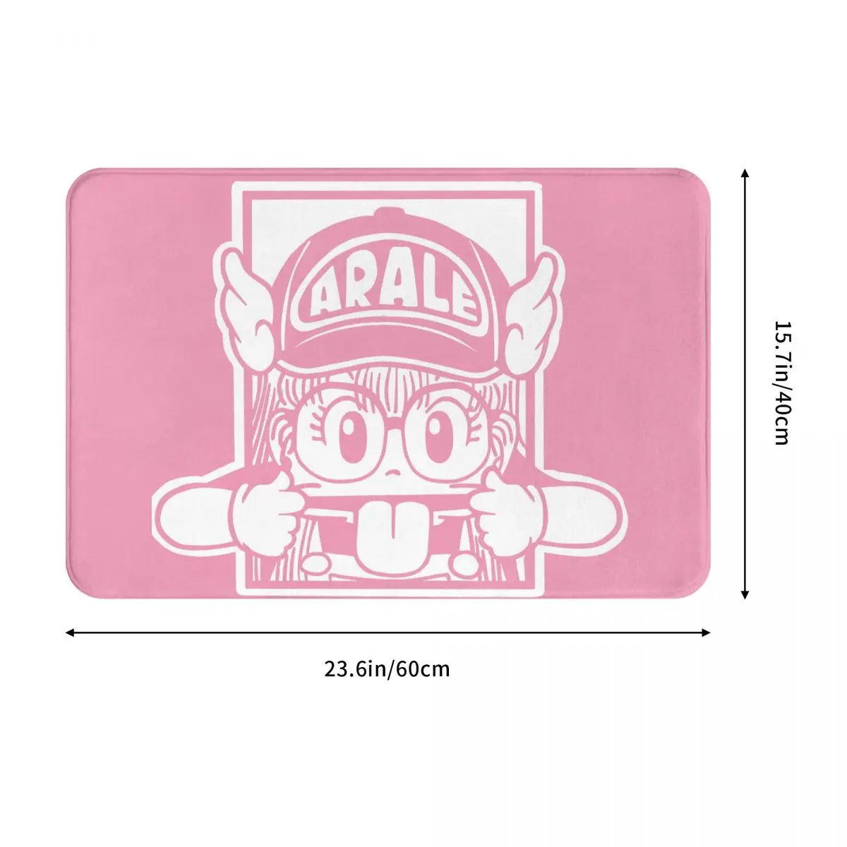 Dr Slump Japanese Manga Bath Mat ARALE Doormat Flannel Carpet Outdoor Rug Home Decoration