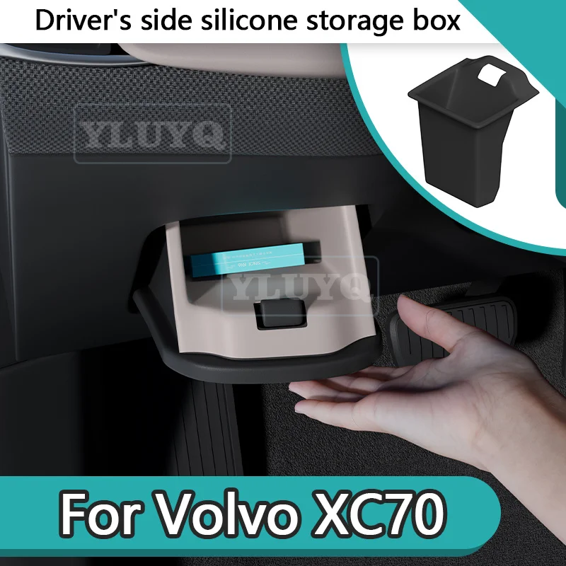 For Volvo 2026 2026  2018-2026 XC60 Car Roof Tissue Box, Snap-On Type, High-Grade Car Tissue Box Automotive Decoration Accessory