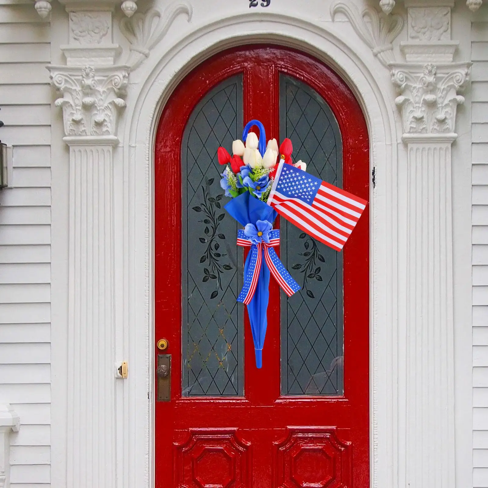 

Wall Ornament Welcoming Home Accent Crafts Floral Wall Hanging Artificial Flower for Wall Party Supplies Festival Office Holiday