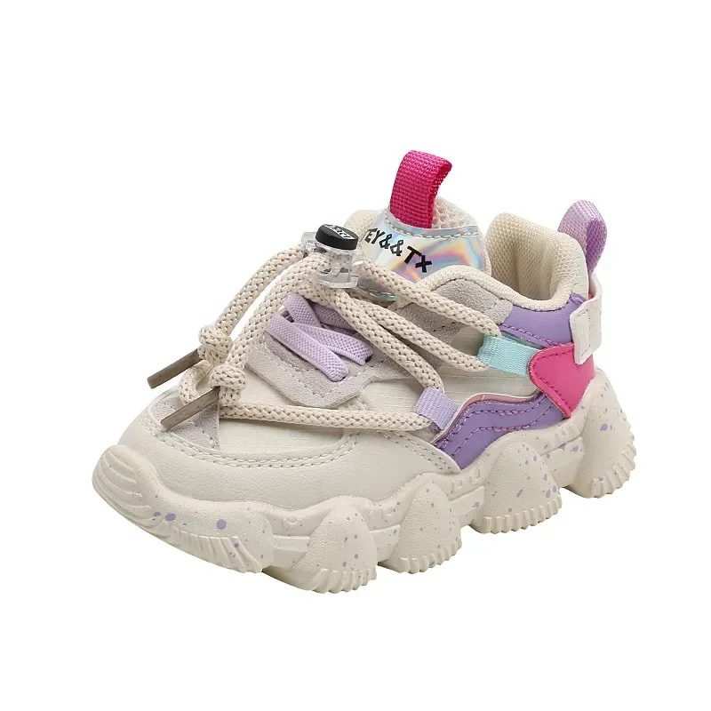 Nowe wiosenne buty do biegania dla chłopców Mix Colorway Baby buty do tenisa Girls nowe uczeń buty sportowe codzienne tenisówki dziecięce