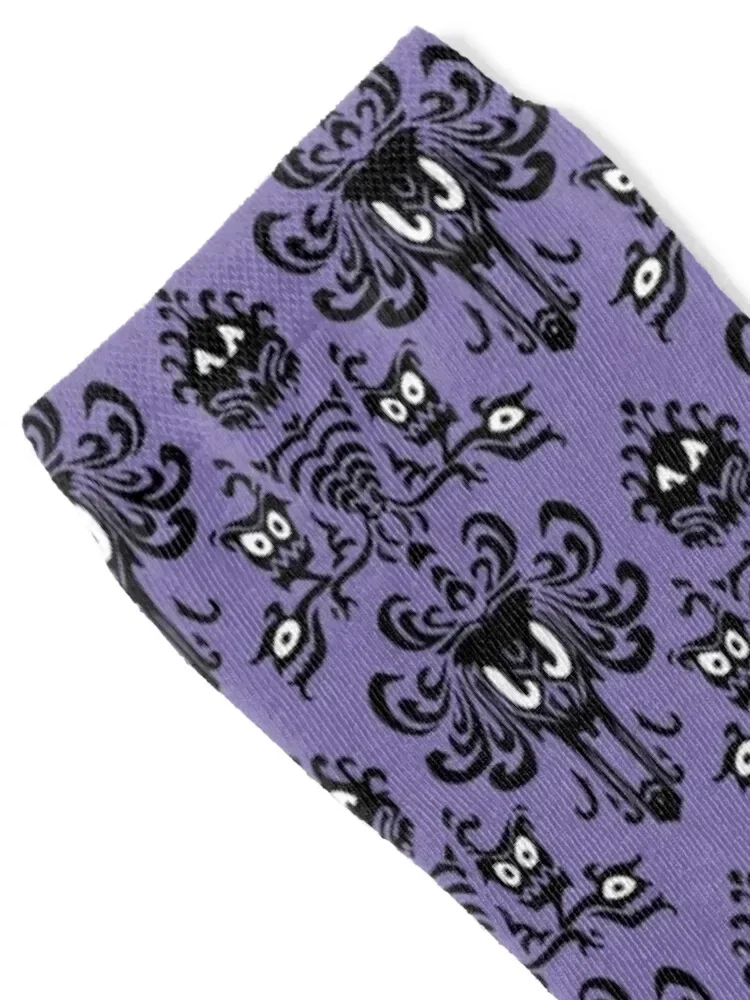 Haunted Mansion Wallpaper Socks gift winter Wholesale Luxury Woman Socks Men's