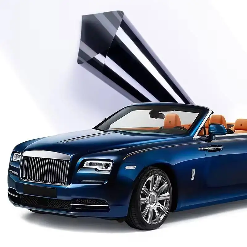 High-Quality Self-Mending Security Tint PET Substrate Anti-Scratch & Complete Privacy Protective Window Shield