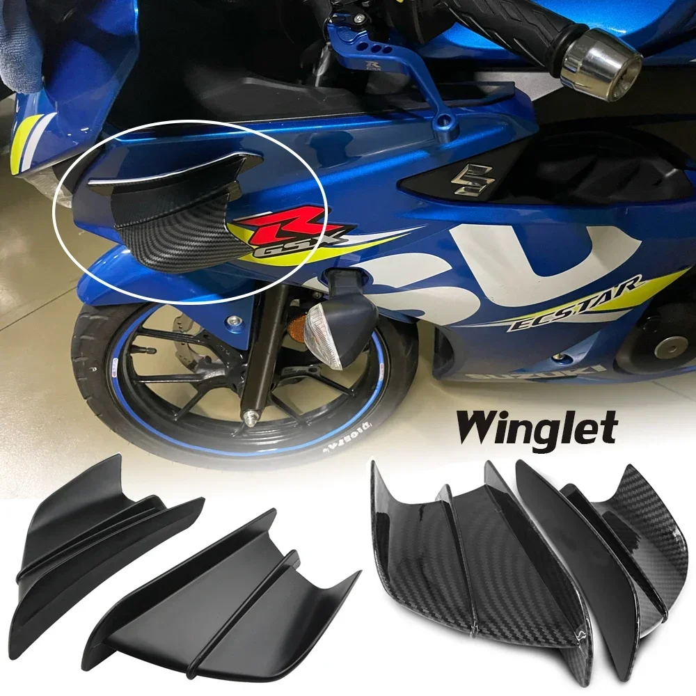 

For Suzuki Hayabusa GSX-R1000 GSX-R 750 GSXR 600 Winglet Fairing Aerodynamic Wing Deflector Spoiler GSX-S1000 GSX250R GSX-R125