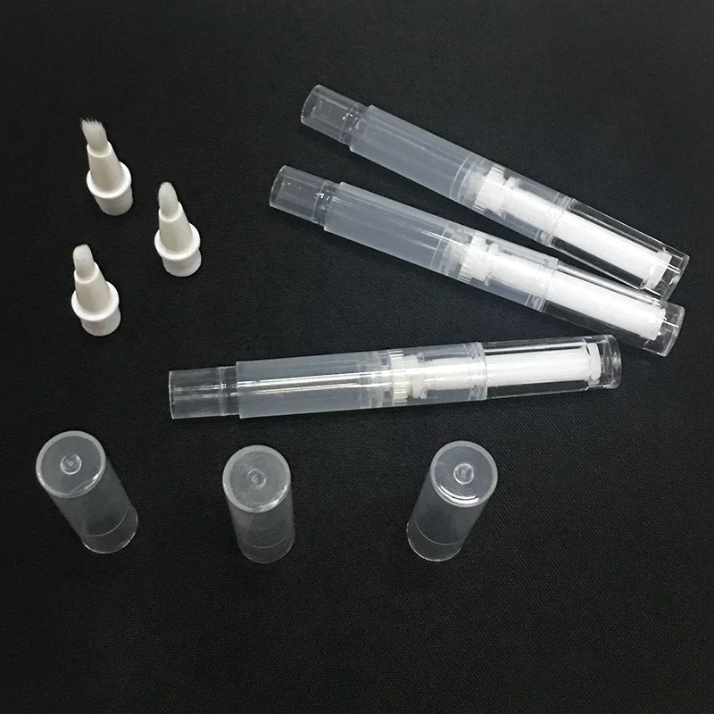 1/2/3/5pcs Empty Nail Oil Polish Twist Pen Tubes Clear Lip Gloss Applicators Cosmetics Container Liquid Tube Wholesale