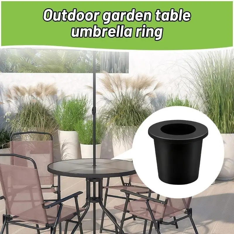 Patio Table Umbrellas Hole Rings Plug for 2-2.5In Patio Table Hole 1.5In Umbrellas Poles Adapters Rings Hole Insert