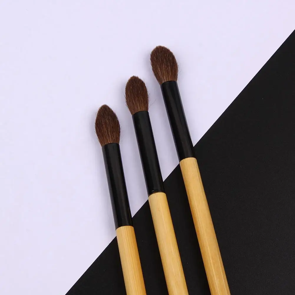 Soft Eyeshadow Blending Crease Brushes Wood Blend Diffuse Cream Powder Brushes