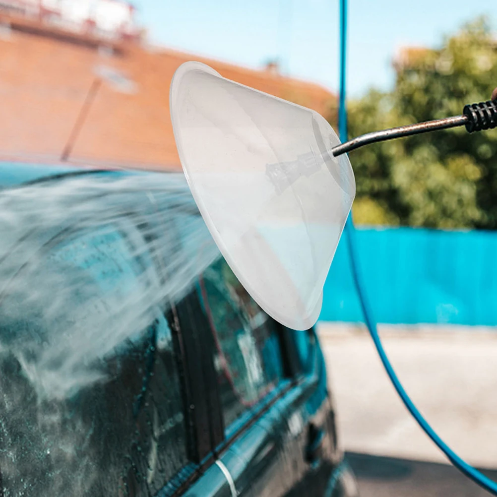 2 шт., пластиковая защита от брызг, насадка, прозрачная защита распылительной головки для автомойки, машина для чистки, защита от дрейфа для давления