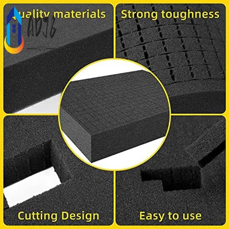 

AD78-Grid Foam Cube-Foam, Ящик для инструментов, Пенопласт для корпуса камеры, Вставка для корпуса, Инструмент