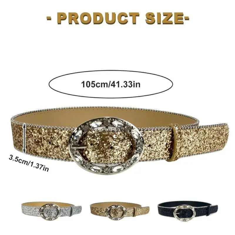 39BD سلسلة حزام الخصر العصرية لفستان الرقص المسرحي للنساء والفتيات حزام الجرونج