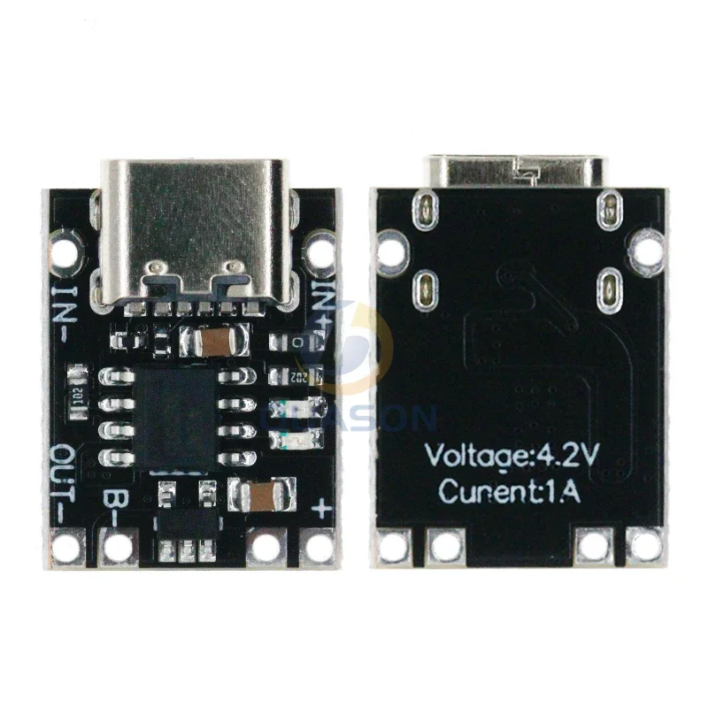 超小型リチウム電池充電パネル 1A 三元リチウム電池 3.7V4.2V 充電器モジュール Type-C 保護ボード付き