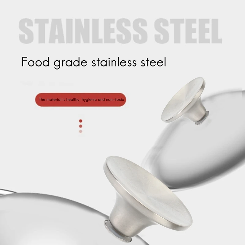 2 шт. голландская ручка для духовки, сменная ручка для крышки кастрюли из нержавеющей стали для Le Creuset/для Aldi/для домика, ручка для крышки кастрюли