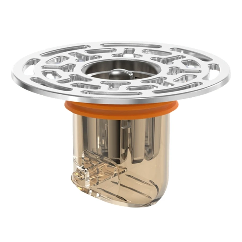 

Y166 Self-Closing Floor Drain Round Shower Floor Drain for Bathroom Enduring