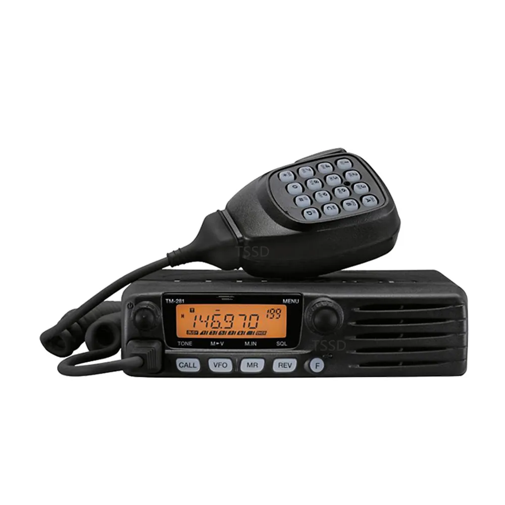 TM281A TM481A TM-281A VHF136-174MHz TM-481A UHF 400-470MHz 50W Vehicle mounted two way radio walkie talkie