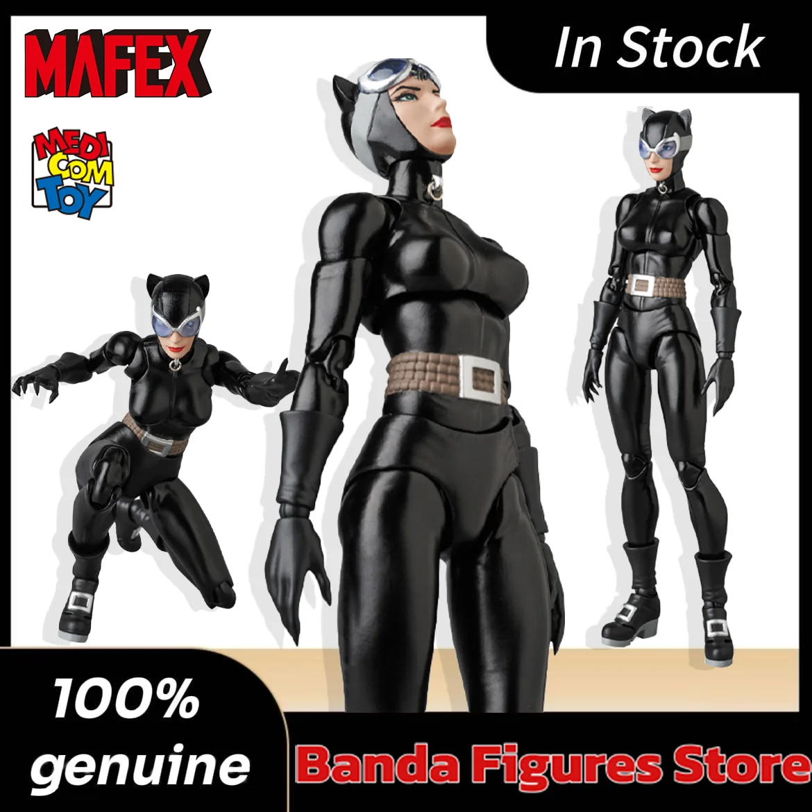 En stock, 100% original, figura de acción de Catwoman de Medicom Toy, versión Batman Hush, regalo
