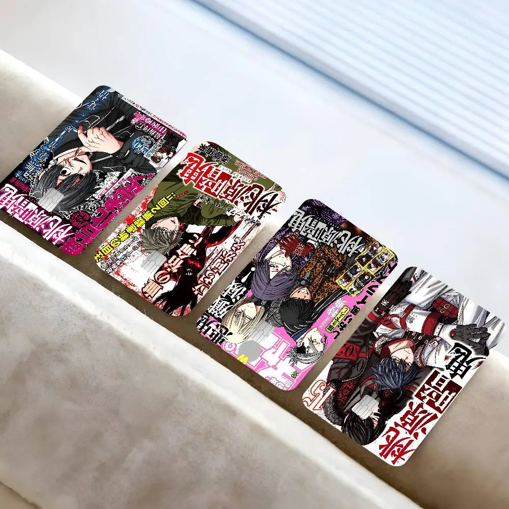 غطاء لاصق من فيلم Tougen Anki Dark Demon Of Paradise Anime لبطاقة الائتمان وبطاقة الخصم البنك الأمامية #1