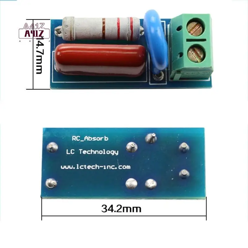 A41Z-RC Absorption/Snubber Circuit Module Relay Contact Protection Resistance Surge