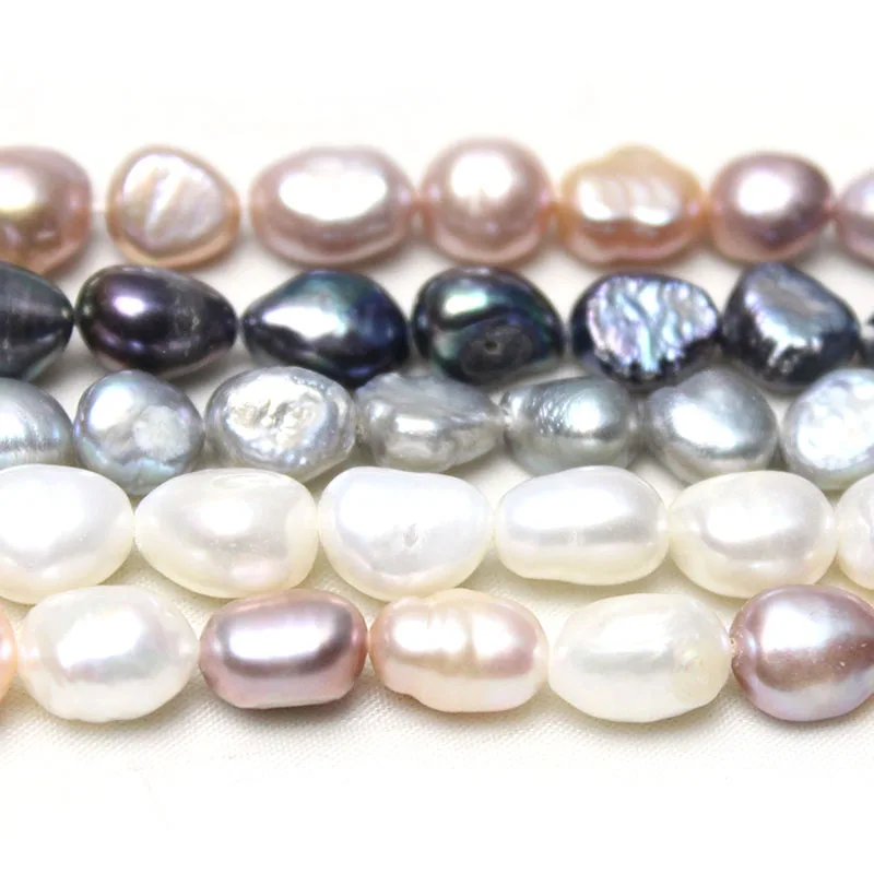 100% Natural Colorful Freshwater Pearl Irregular Baroque Pearls Bead For Jewelry Making DIY Bracelet Necklace 14\