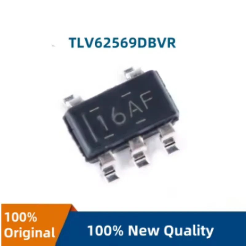 50PCS TLV62569DBVR SOT23-5 High Efficiency Synchronous Step Down DC-DC Converter Low Noise Micro Power Power Management SMD Chip