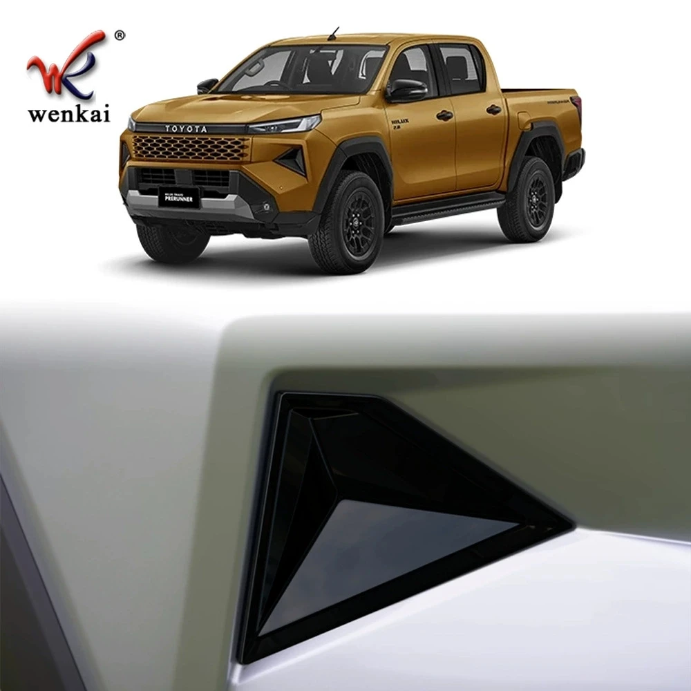 

For 2026 Toyota Hilux Front Bumper Trim Chrome Accessories Kits