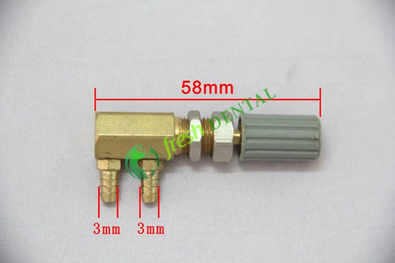 

Стоматологический регулятор, регулирующий клапан контроля воды, регулировочный клапан для воды, F-типа, медный разъем 3 мм SL1202