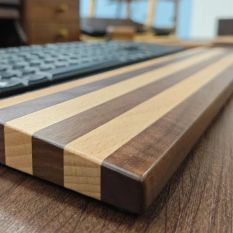 

Wooden Palm Rest Walnut Beech Wood Custom Game Office 60/87/104keys for Mechanical Keyboard Accessory Wrist Rest Palm Rest Gifts