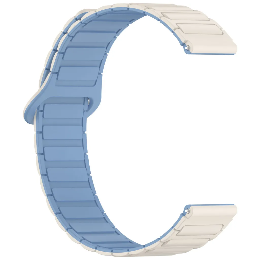 สายรัดซิลิโคนแม่เหล็กสําหรับ Samsung Galaxy Fit3 Fit 3 SM-R390 สมาร์ทวอท์ชสายรัดข้อมือกันน้ํา