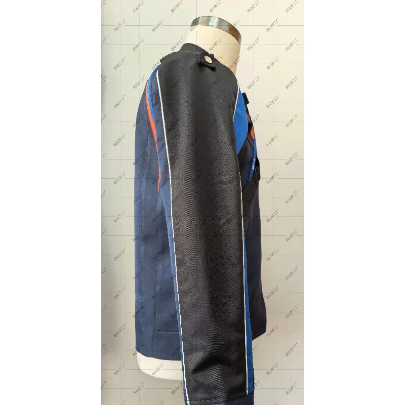

Game Love and Deepspace Caleb Cospaly Costume Birthday Blue Coat Jacket for Men Women Halloween Carnival Party Roleplay Outfit