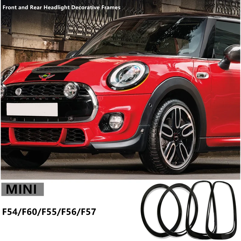 Accessories for Headlight Mini Cooper Sticker F54 F60 F55 F56 F57 Car Rear Lamp Ring Cover Decal Tail light Decoration Stickers