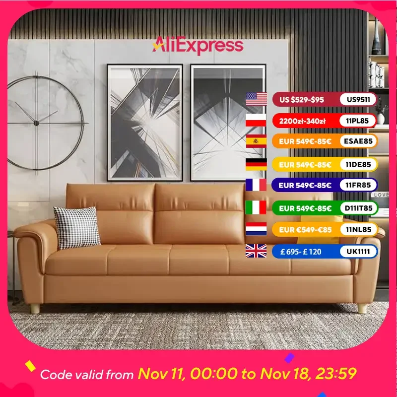 

Дизайн Оранжевый Диваны с высокой спинкой Наполнитель Поддержка спины Современный роскошный двойной диван Спальня Салон Кресло Divano Soggiorno Мебель