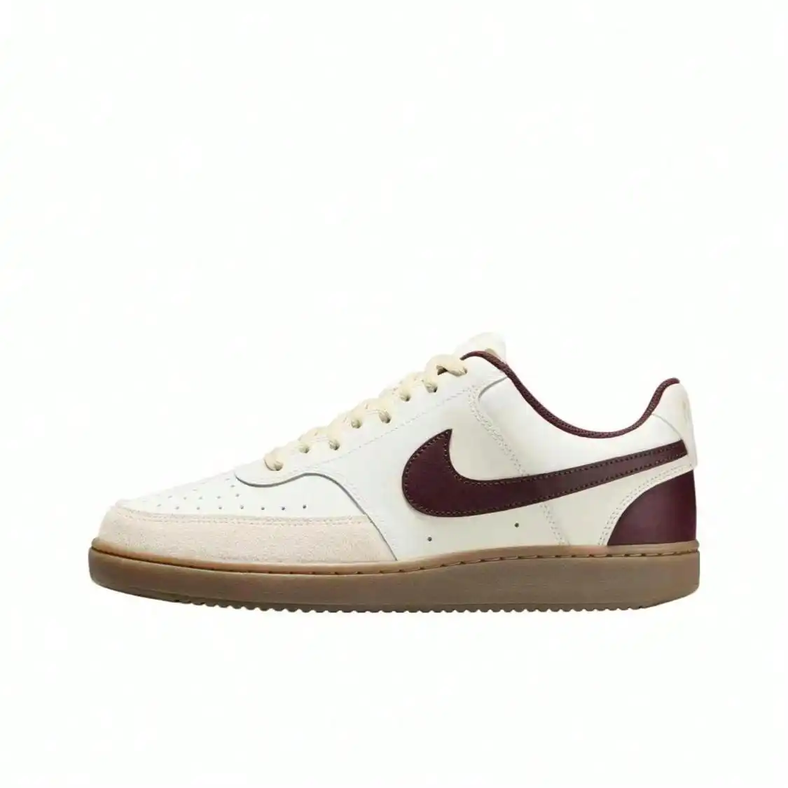 Nike Court Vision Low Sail, Comfortable And Versatile Thin-Soled, Slip-Resistant And Durable Low-Top Sneakers HV2530-101