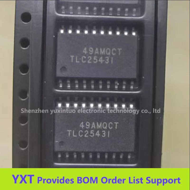 

LTC2543I LTC2543IDWR SOP20 12-bit analog-to-digital converter (ADC) with serial control and 11 analog inputs