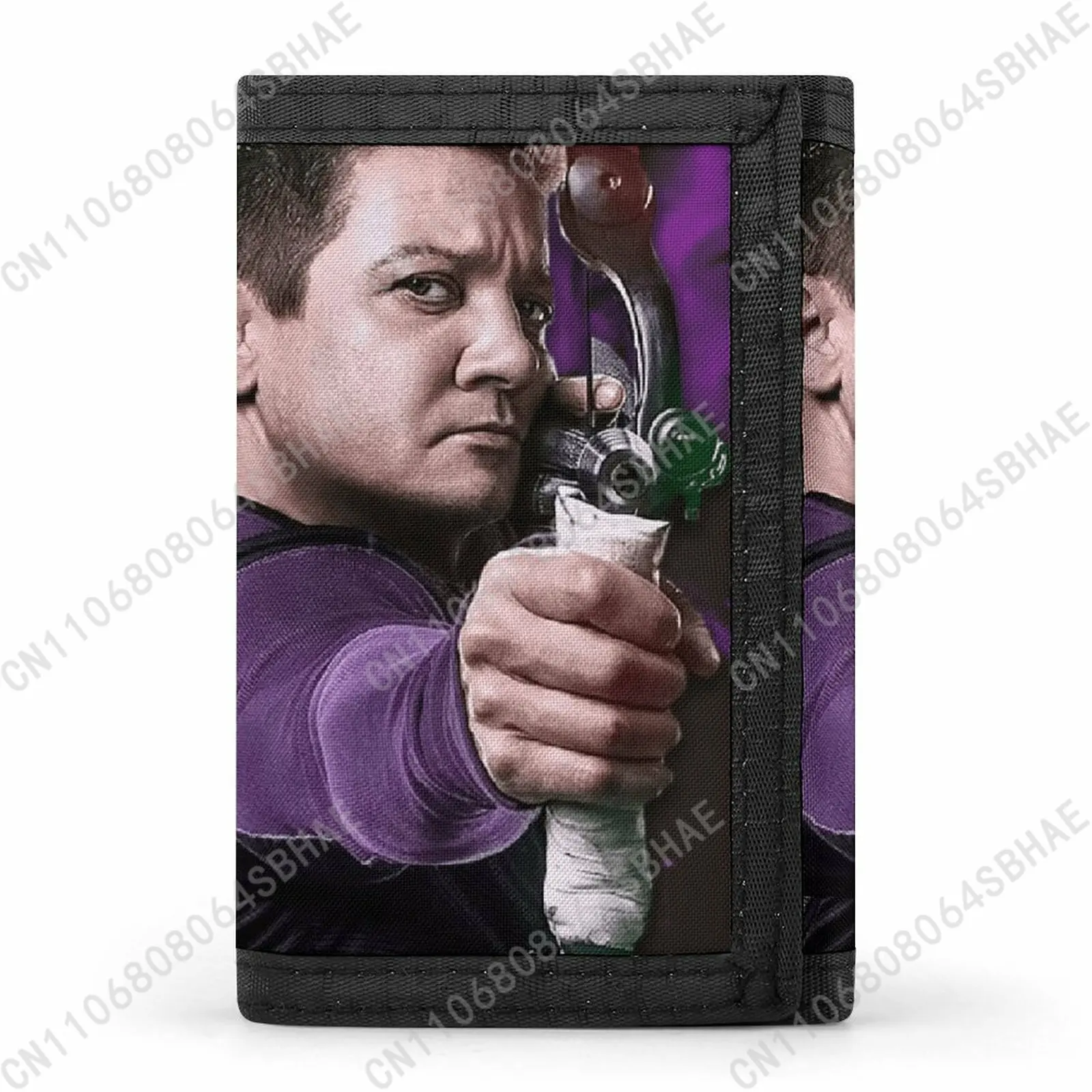 

Marvel Hawkeye Tri Fold Wallet Teenage Girls Boys Slim 3 Fold Card Personalized Pattern Purse School Daily Use Cosplay