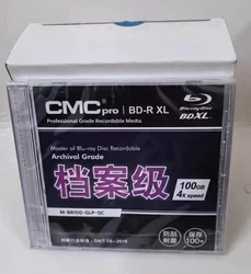 Blu-ray Disc Recordable BDXL CMC Pro BD-R XL 100GB 4X Speed Archival Grade