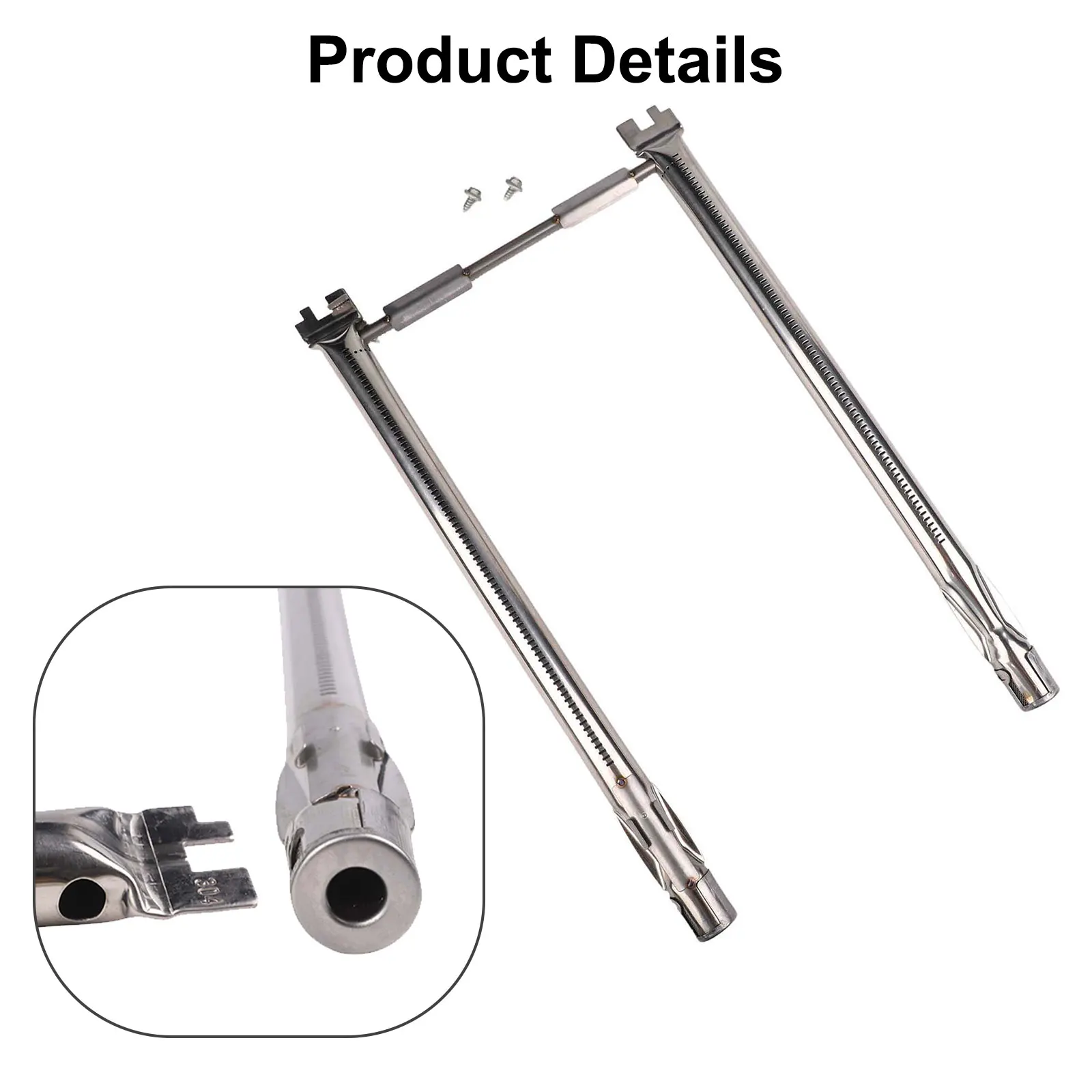 1PCS 69785 Propane Gas Stove Burner Grill Stainless Steel 304 With Front Control Tube For Weber For SPIRIT I&II 200 Series 69785