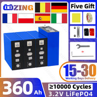 Grade A 360Ah LiFePO4 Battery EU Stock 3.2V LFP Akku Cell DIY RV EV Boat Ship Golf Cart Solar Power Home Energy Storage System