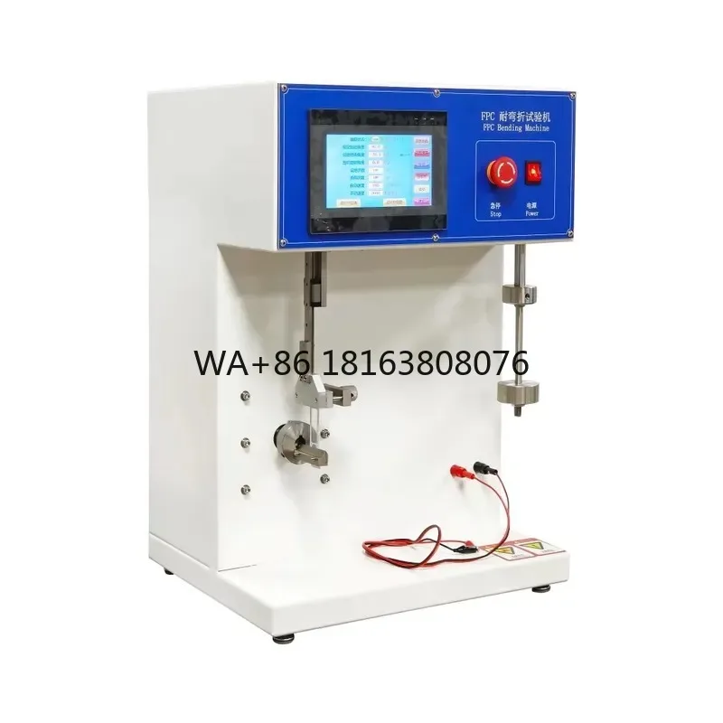 FPC Bending Machine Servo Driven Flexible PCB Tester With Continuity Detection for Circuit Durability Test CE Certified