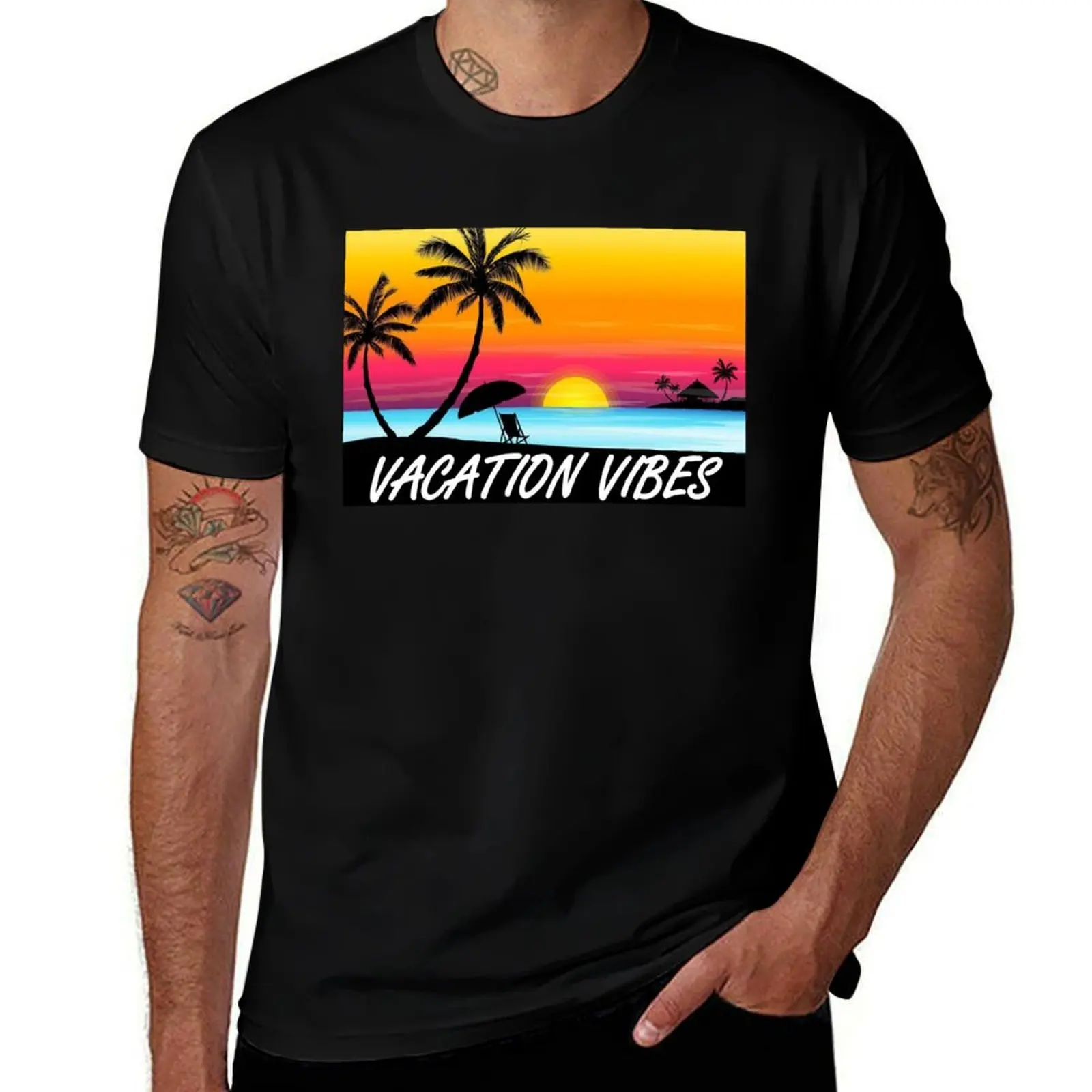 Vacation Vibes T-Shirt Long Lasting Casual T-Shirt