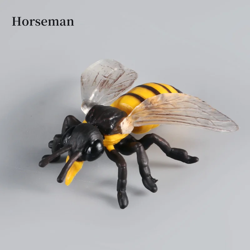 Simulatie Insect Diermodellen - Wesp & Hornet Bee Actiefiguren Educatief Cognitief Speelgoed voor Jongens & Meisjes Kindercadeaus