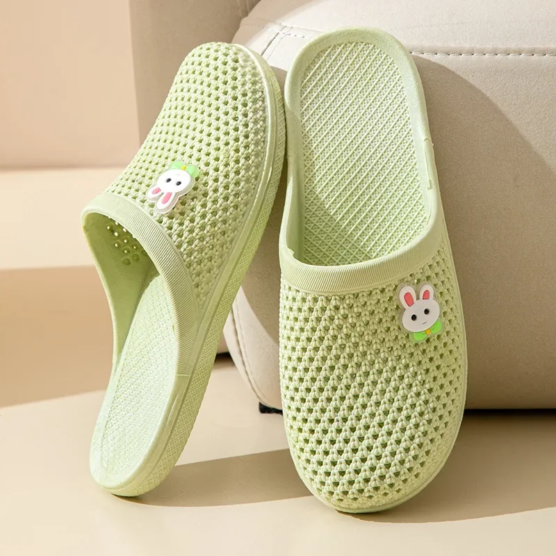 slipper slides  women shoes Soft sole non-slip hole slide flat  шлепанцы женские летние на платформе  zapatos de mujer