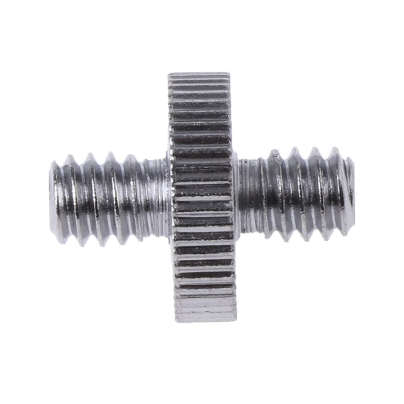 652F Double-headed 1/ 4 "ชายสกรูเกลียวแปลงอะแดปเตอร์สำหรับกล้องขาตั้งกล้องBallhead